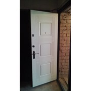 Металлическая дверь с МДФ накладками фото