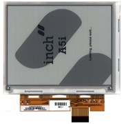Экран для электронной книги e-ink ED050SU2(LF), 5“ дюйма, PVI, 800x600 (SVGA), Монохромная фотография