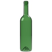 Стеклянная бутылка под вино 750 мл