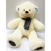 Мягкая игрушка медведь с шарфом 100 см белый фотография
