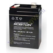 Аккумулятор Robiton VRLA6-4.5 _ 6 вольт 4,5 А / час 70 x 47 x 100 мм