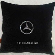 Подушка со стразами Mercedes фото