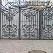 Монтаж и проектирование кованных ворот Одесса