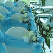 Цветочное оформление свадьб фото