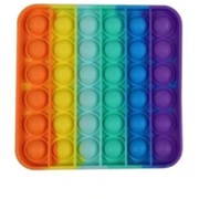 Игрушка антистресс разноцветная 5 шт квадратная фото