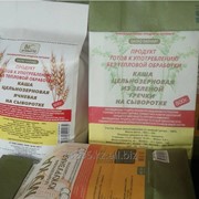 Каша цельнозерновая из зеленой гречки