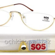 Очки для чтения SOS унисекс модель P 002 Gold