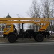 Автогидроподъемник ВС-22.06 (двухколенный) на шасси КамАЗ-4326 (4x4)