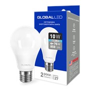 LED лампа GLOBAL A60 10W яркий свет 220V E27 AL (1-GBL-164) фото