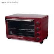 Мини-печь Oursson MO3020/DC, 1500 Вт, 30 л, 4 режима, регулировка температуры, бордовая