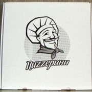 Коробка под пиццу с печатью Пиzzерини