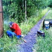 Сварочные работы в гараже фото