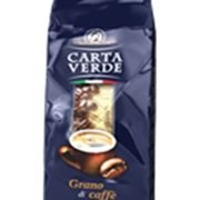 Кофе в зернах Carta Verde Grano di caffè 1 кг. фото