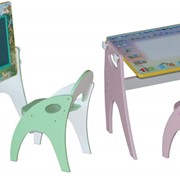 Набор детской мебели “Парта-мольберт-трансформер“ фото