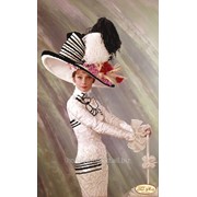 Рисунок на ткани для вышивания бисером “Великолепная Одри“ ТА-114 фотография