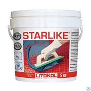 Эпоксидная затирка Litokol starlike, С.440 lime Лайм ведро 5 кг фото