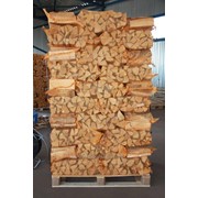 Дрова каминные березовые камерной сушки, мешок 15 кг/40л фото