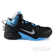 Кроссовки Nike Zoom Hyperfuse 2013 Black Wolf Grey Vivid Blue фотография