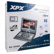 Портативный DVD-плеер 10,8 “ XPX EA-1049D с цифровым TV тюнером DVB-T2 фото