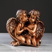 Статуэтка “Ангелы влюбленная пара“, бронзовая, 27 см фотография