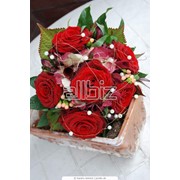 Композиции цветочные для свадебного стола в Астане, Алматы фото