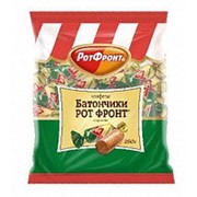 Конфеты Батончики с орехами, Рот Фронт, 250 гр. фото