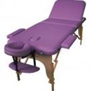 Трехсекционный деревянный массажный стол DEN-Comfort фото
