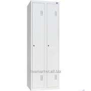 ШО-400/2 Шкаф гардеробный 1800х800х500 металлический двухсекционный.