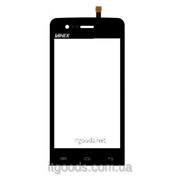 Тачскрин / сенсор (сенсорное стекло) для Explay Hit Phone (черный цвет) 4534 фото