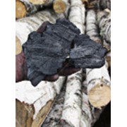 Уголь древесный береза фото