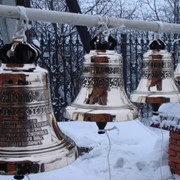 Звонница из 4 колоколов для деревенского храма