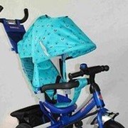 Детский трехколесный велосипед AZIMUT Trike BC-17B на надувных резиновых колесах