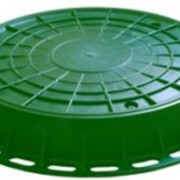 Люк пластиковый с запорным устройством (зеленый) фото