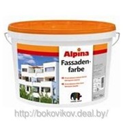 Краска фасадная акриловая Alpina Fassadenfarbe 10л фото