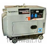 Дизельный малошумный генератор GENCTAB GSDG-6000SATS фото