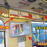 Реклама в метро Киева фото