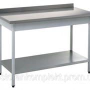 Стол производственный с нержавеющей стали фото