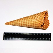 Вафельный рожок для мороженого 150 (гигант) фото