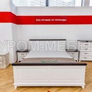 Кровать Прованс Браун (белая эмаль) фото
