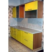 Мебель кухонная желтая