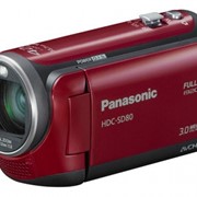 Видеокамера Panasonic HDC-SD80EE-R красный 1/5.8"