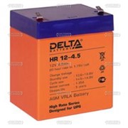 Аккумуляторная батарея DELTA HR 12-4.5 номинальной емкостью 4.5 Ач