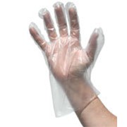 Полиэтиленовые перчатки текстурированные фото