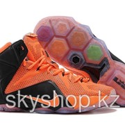 Кроссовки Nike LeBron XII 12 Black Orange Elite Series 40-46 Код LBXII11 фото
