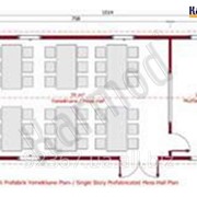 Модульная столовая 53 м² фото