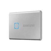 Внешний SSD Samsung Portable SSD T7 Touch 500GB silver (MU-PC500SWW) фото