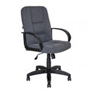Офисное кресло AV 211 PL ткань серая с черной ниткой фото