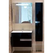 Комплект мебели для ванной Victoria Nord 80 black edition Roca фотография
