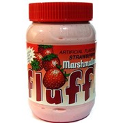 Кремовый зефир Marshmalow Fluff со вкусом клубники