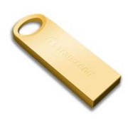 USB флеш накопитель Transcend JetFlash 520, Gold Plating (TS64GJF520G) фото